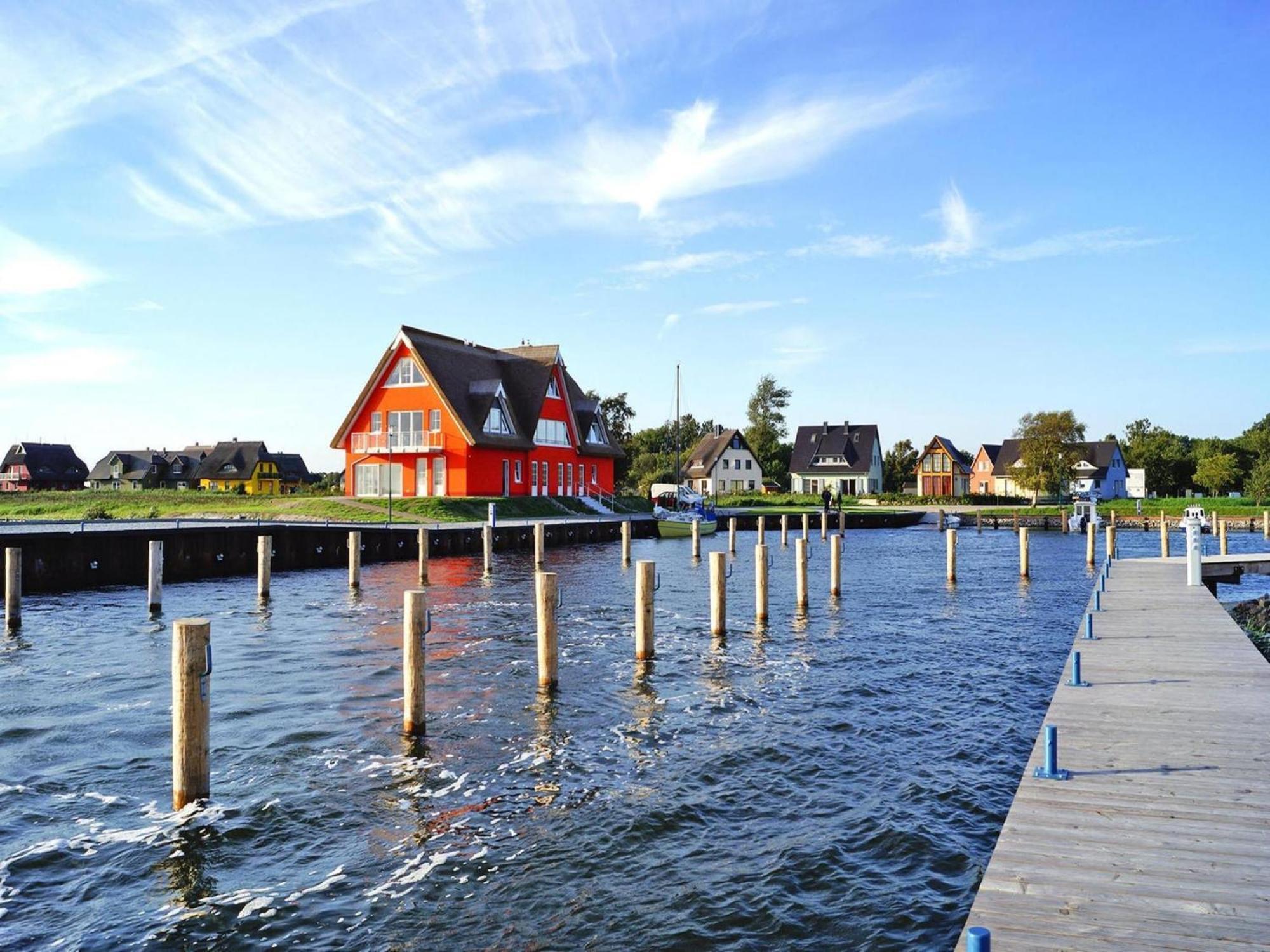 הוילה Doppelhaushaelfte Sprotte Am Breetzer Bodden In Vieregge מראה חיצוני תמונה